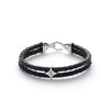 ALEXANDER LYNGGAARD Bolo Leather Black Bracelets