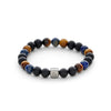ALEXANDER LYNGGAARD Cape Town 8mm Bracelets Black / Brown / Blue