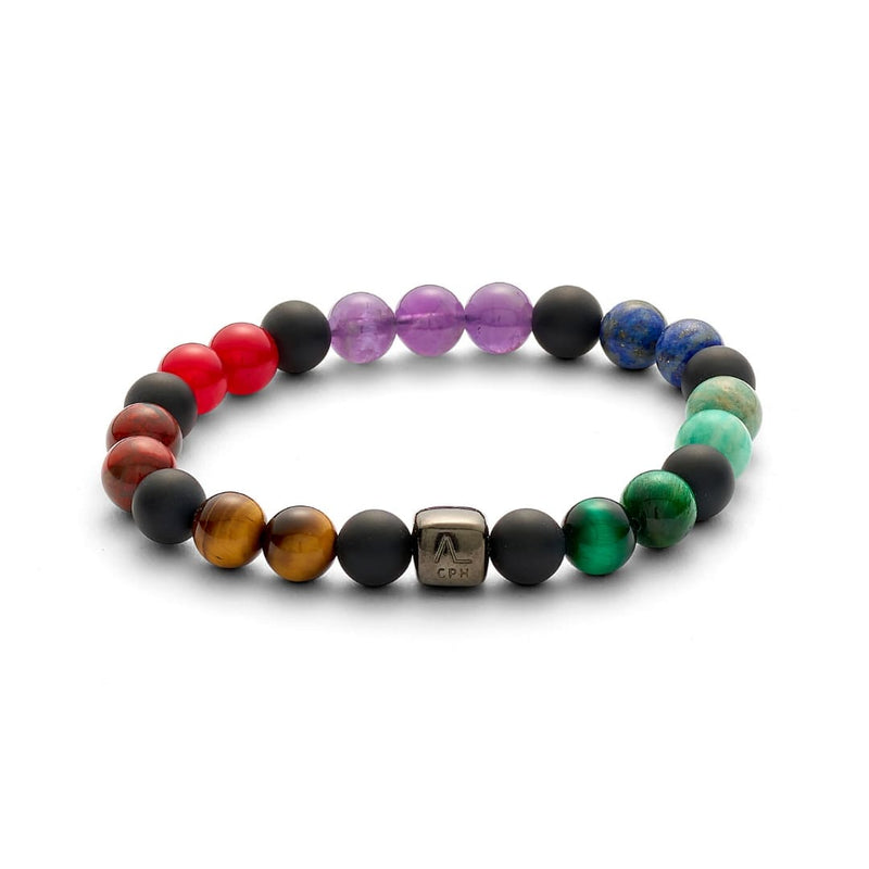 ALEXANDER LYNGGAARD Chakra 8mm  Multi Color