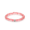 ALEXANDER LYNGGAARD Cherry Quartz 6mm Bracelets Pink