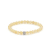 ALEXANDER LYNGGAARD Citrine 6mm Bracelets Yellow