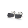 ALEXANDER LYNGGAARD Cufflinks Rectangle Onyx Matte Cufflinks