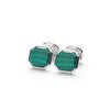 ALEXANDER LYNGGAARD Cufflinks Square Facet Malachite Cufflinks