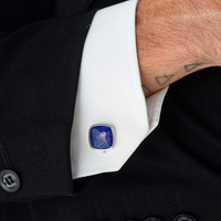 ALEXANDER LYNGGAARD Cufflinks Square Lapis Cufflinks