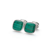 ALEXANDER LYNGGAARD Cufflinks Square Malachite Cufflinks