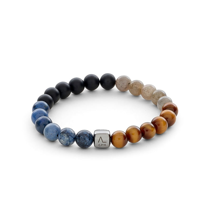 ALEXANDER LYNGGAARD Goa 8mm  Black / Brown / Blue / Grey