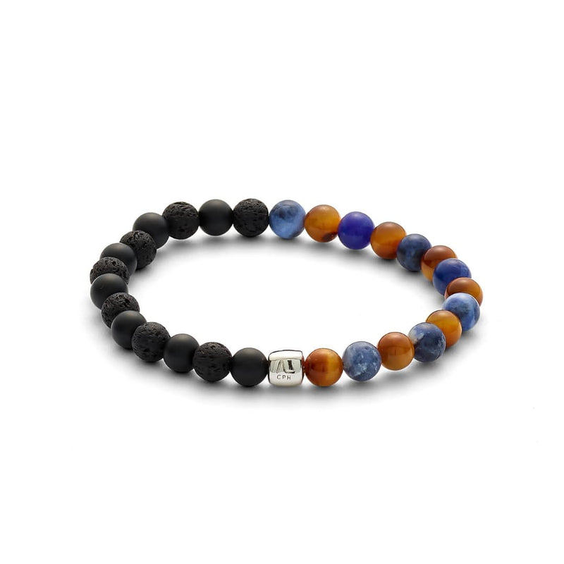 ALEXANDER LYNGGAARD Hong Kong 6mm  Black / Brown / Blue