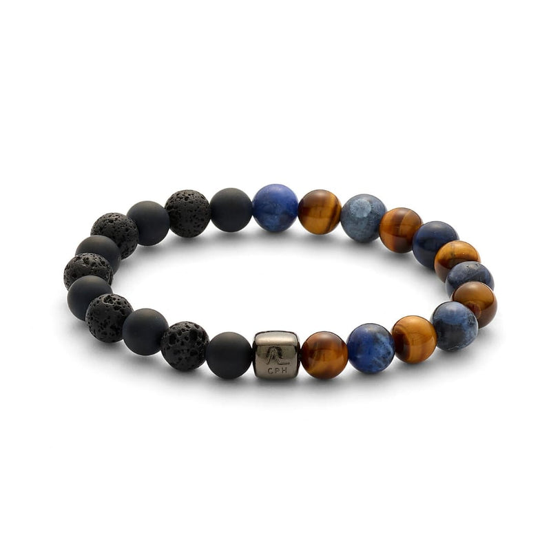 ALEXANDER LYNGGAARD Hong Kong 8mm  Black / Brown / Blue