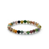 ALEXANDER LYNGGAARD Indian Agate 6mm Bracelets Multi Color