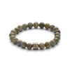ALEXANDER LYNGGAARD Labradorite 8mm Bracelets Grey