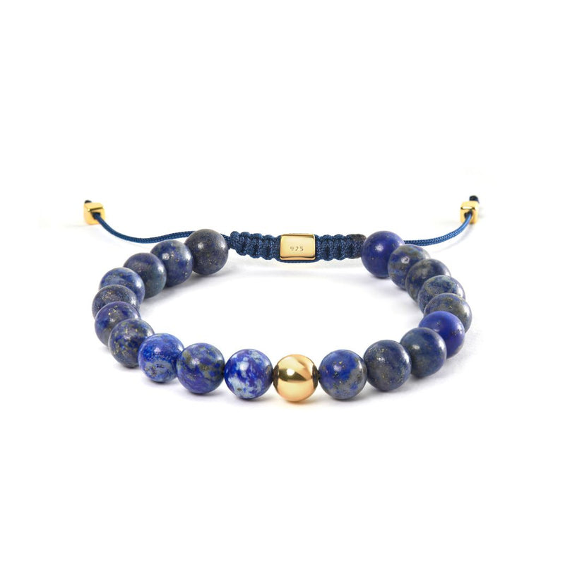 ALEXANDER LYNGGAARD Lapis Braided 8mm Bracelets