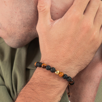 ALEXANDER LYNGGAARD Los Angeles Braided 8mm Bracelets