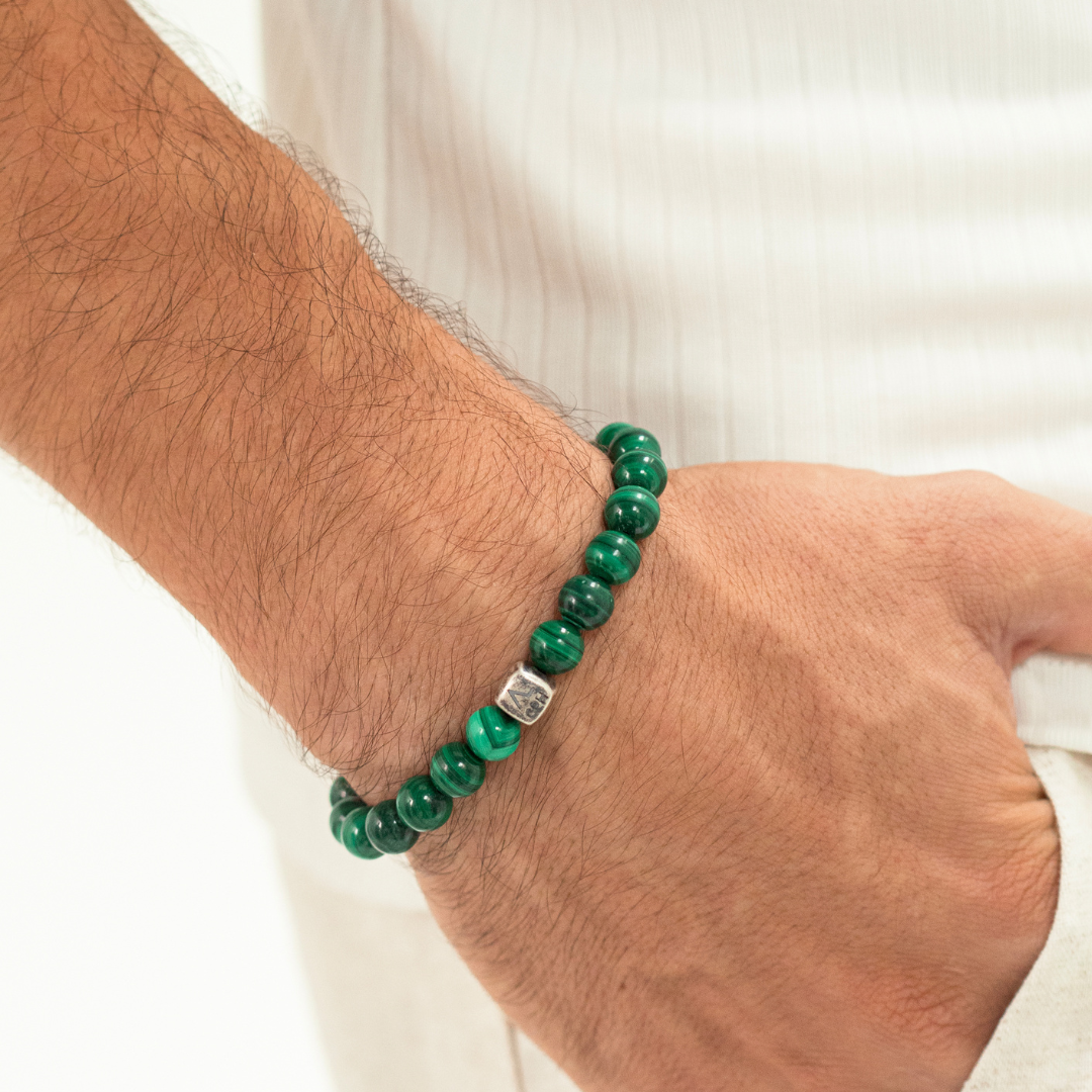ALEXANDER LYNGGAARD Malachite 8mm Bracelets