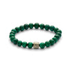 ALEXANDER LYNGGAARD Malachite 8mm Bracelets Green