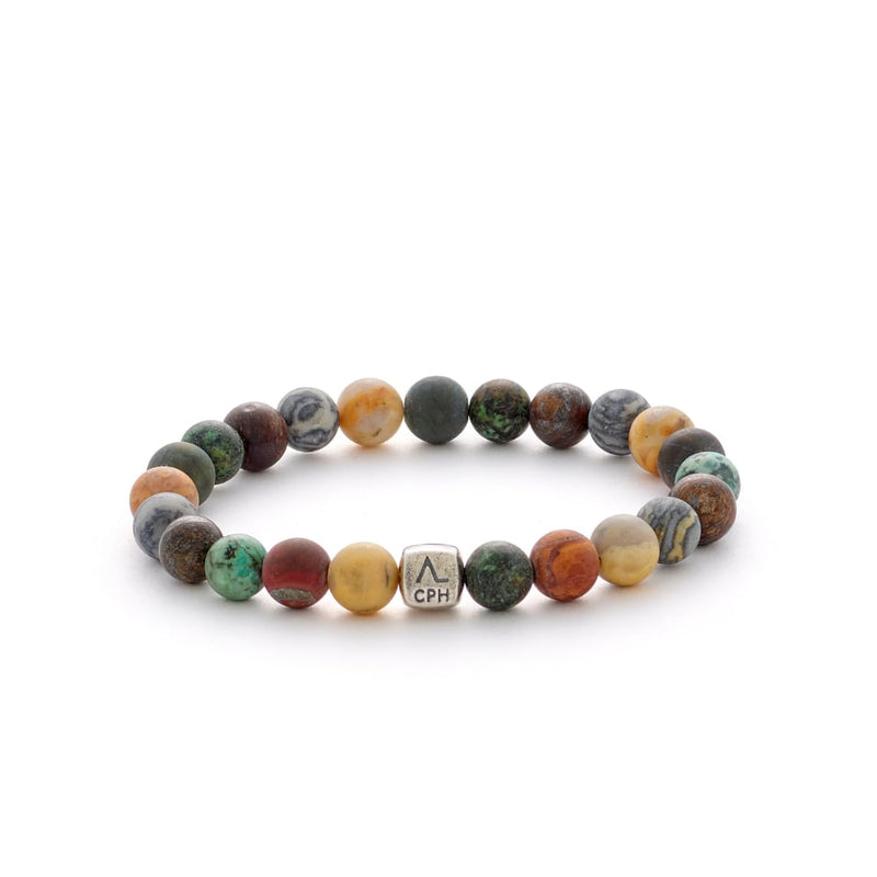 ALEXANDER LYNGGAARD Marrakech 8mm Bracelets Multi Color