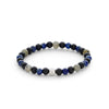 ALEXANDER LYNGGAARD New York City 6mm Bracelets Black / Blue /Grey