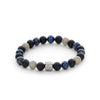 ALEXANDER LYNGGAARD New York City 8mm Bracelets Black / Blue /Grey