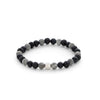 ALEXANDER LYNGGAARD Nuuk 6mm Bracelets Black / Grey
