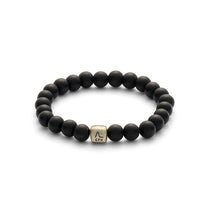 ALEXANDER LYNGGAARD Onyx Matte 8mm Bracelets Black