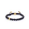 ALEXANDER LYNGGAARD Onyx Matte Braided 6mm Bracelets