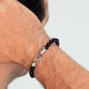 ALEXANDER LYNGGAARD Onyx Matte with Hook Clasp 6mm Bracelets