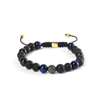 ALEXANDER LYNGGAARD Paris & Black Diamond Braided 8mm Bracelets