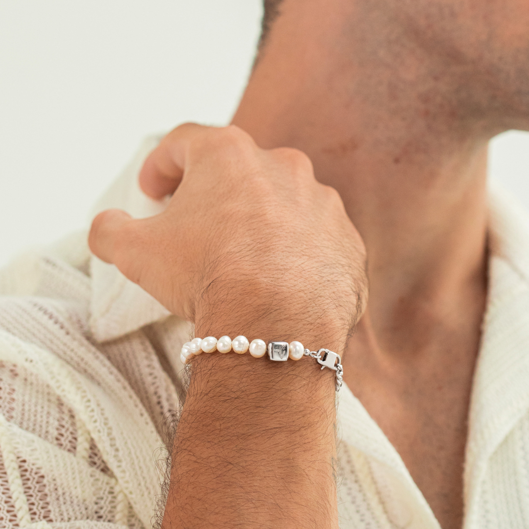 ALEXANDER LYNGGAARD Pearls & Chain 6mm Bracelets