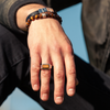 ALEXANDER LYNGGAARD Rectangle Signet Ring Tiger Eye Rings