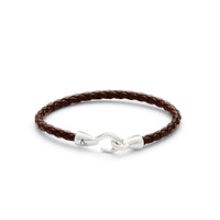 ALEXANDER LYNGGAARD Single Bolo Leather Brown Bracelets