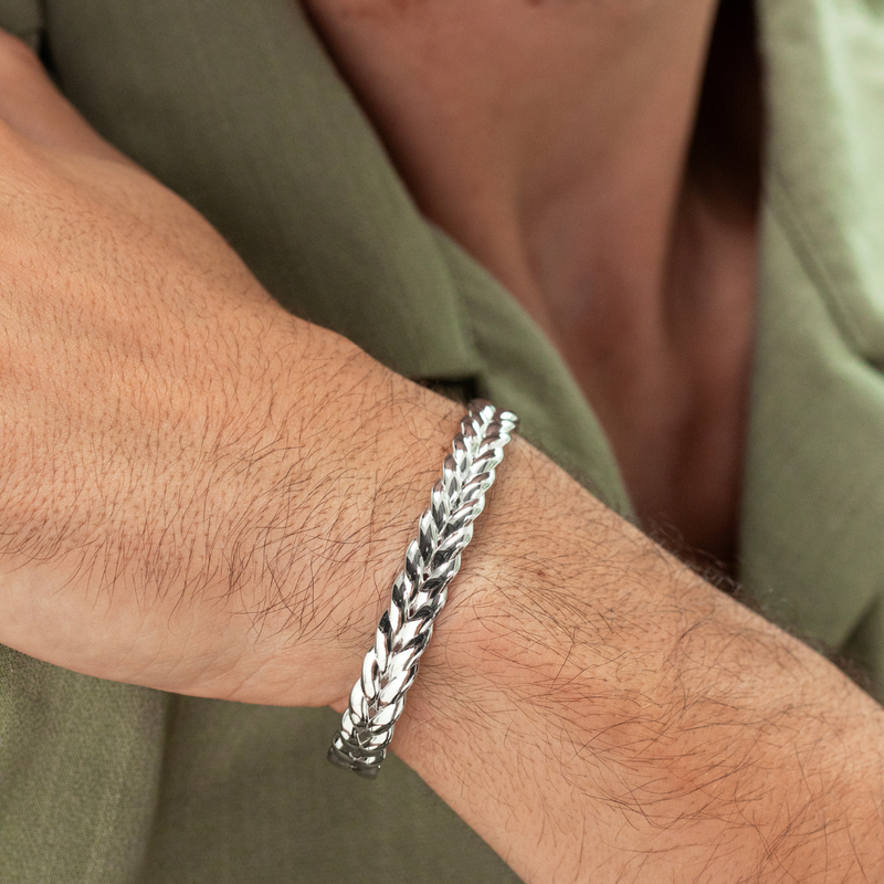 ALEXANDER LYNGGAARD Tire Bangle 9mm Bracelets