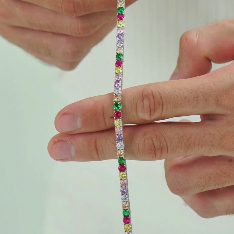 ALEXANDER LYNGGAARD Tennis Bracelet Rainbow Bracelets