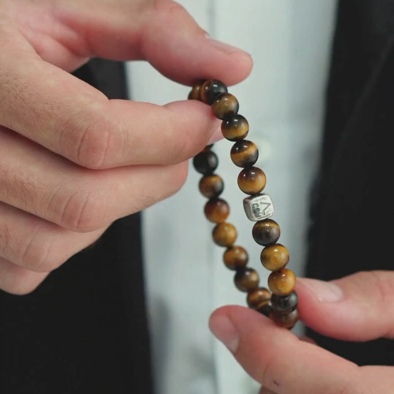 ALEXANDER LYNGGAARD Tiger Eye 8mm Bracelets