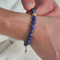 ALEXANDER LYNGGAARD Lapis Braided 8mm Bracelets