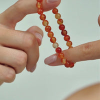 ALEXANDER LYNGGAARD Carnelian 6mm Bracelets