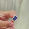ALEXANDER LYNGGAARD Rectangle Signet Ring Lapis Rings