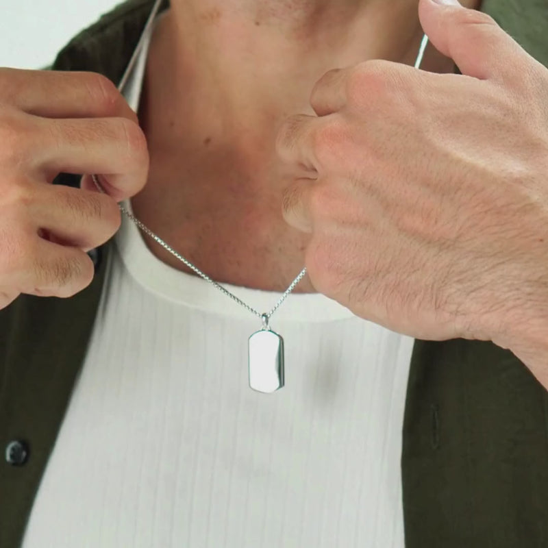 ALEXANDER LYNGGAARD Dog Tag Necklace Necklaces