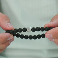 ALEXANDER LYNGGAARD Onyx Matte 8mm Bracelets