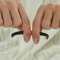 ALEXANDER LYNGGAARD Bolo Leather Blue Bracelets