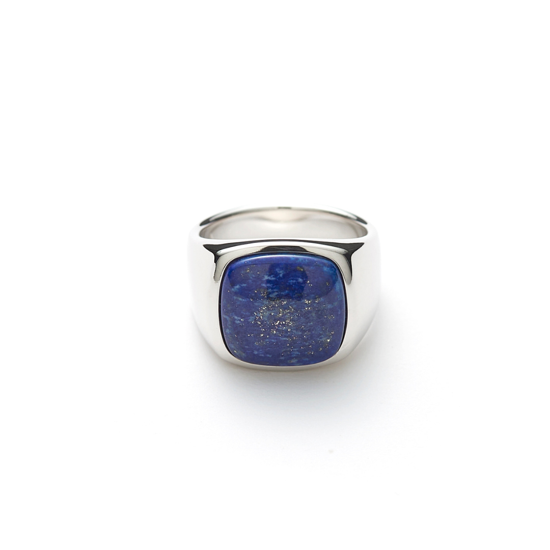 Hope Signet Ring Lapis Lazuli