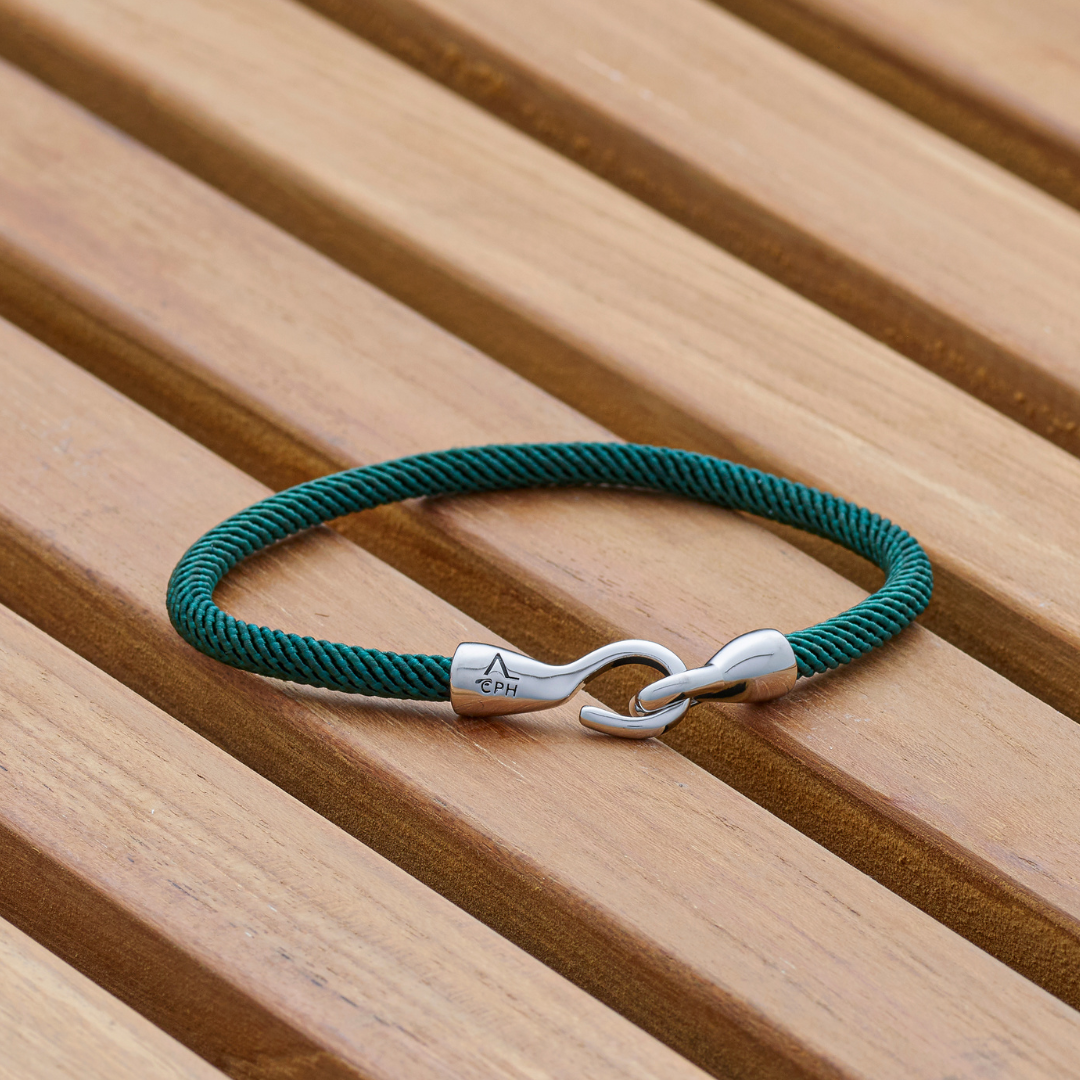 Maritime Green with Hook Clasp